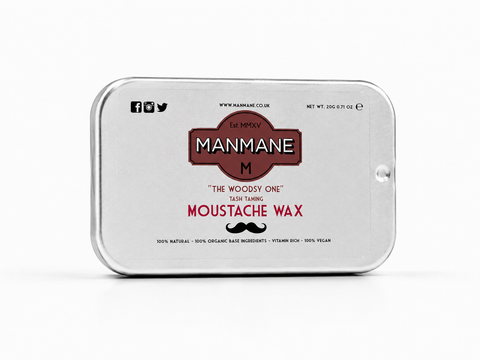 Manmane " The Woodsy one "'Tash taming' Moustache wax 15g