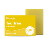 Friendly Soap Tea tree and Turmeric Wash Bar