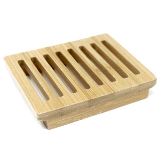 Platform wooden soap rack